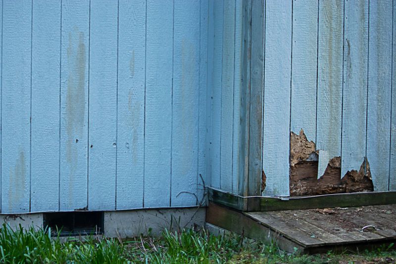 Siding Material Storage