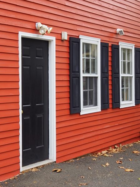 Red Vinyl Siding Installation in Antioch