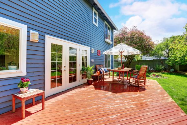 Blue Siding Installation in Antioch